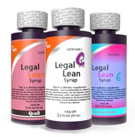 Legal Lean Syrup Relaxing Herbal Beverage 2 oz