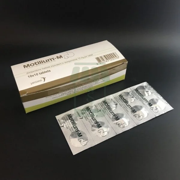 Motilium (domperidone) 10mg Film-coated Tablets