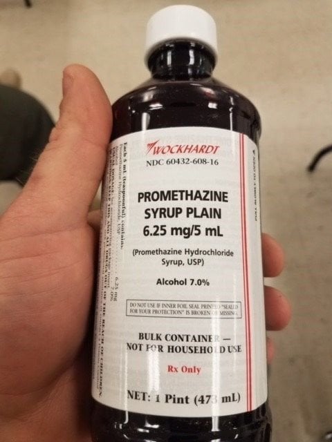 Promethazine Syrup Plain 6.25 mg/5 ml
