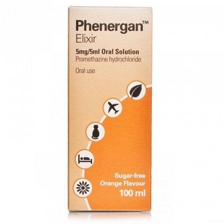Phenergan Elixir 5mg/5ml Oral Solution 100ml