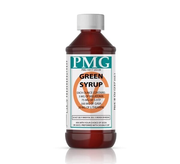 PMG Green Relaxation Syrup (4oz)