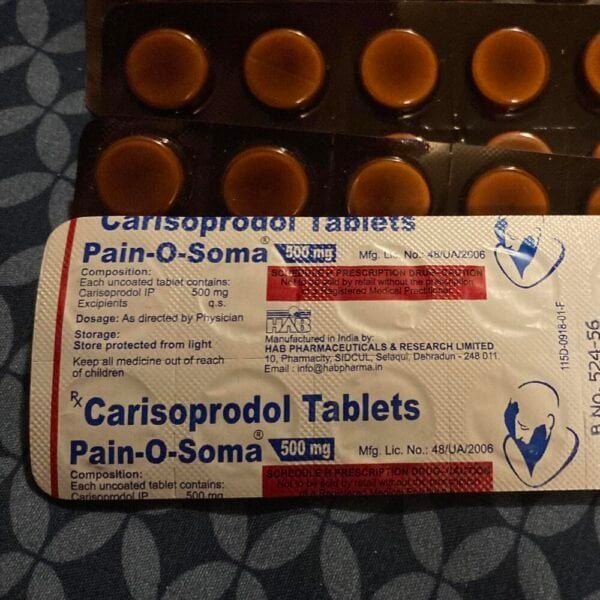 Soma Carisoprodol 350 mg Tablets