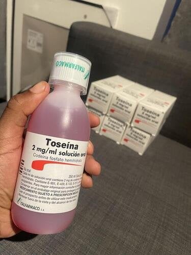 Toseina 2 mg/ml Solucion Oral Codeine Syrup