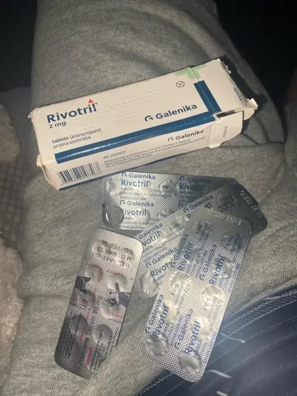 Rivotril (Clonazepam) 2mg Tablets, 30 Count